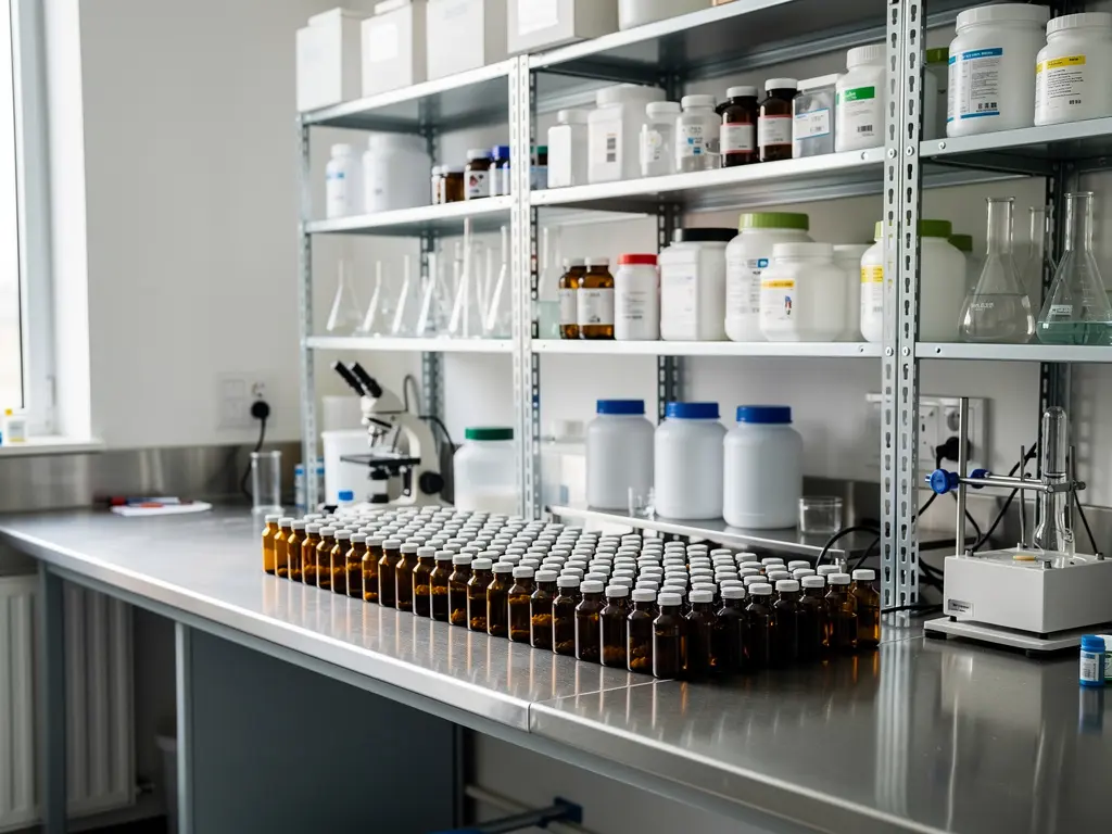 Compounding pharmacy clean room