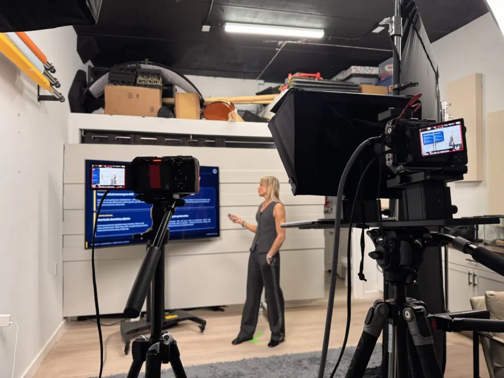 SSRP Studio course production set