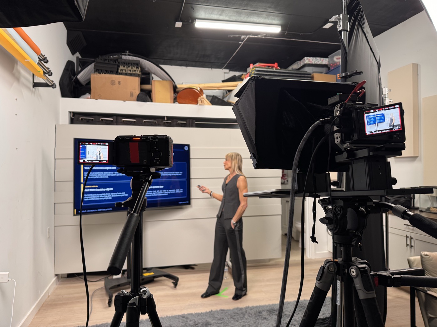 SSRP Studio production set