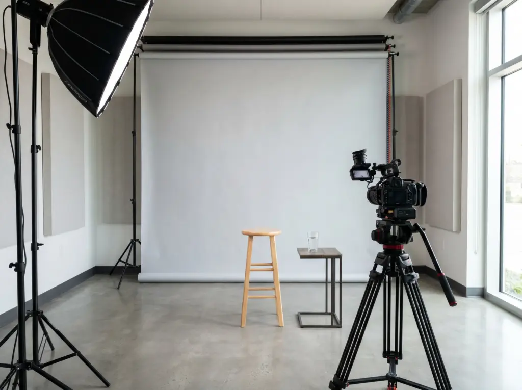 SSRP Studio course production set